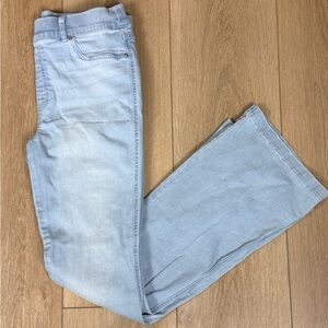 SPANX Light Blue Pull-On Flare Jeans Size Large
